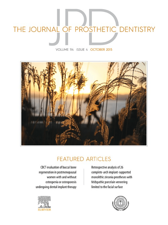 The Journal of Prosthetic Dentistry 1