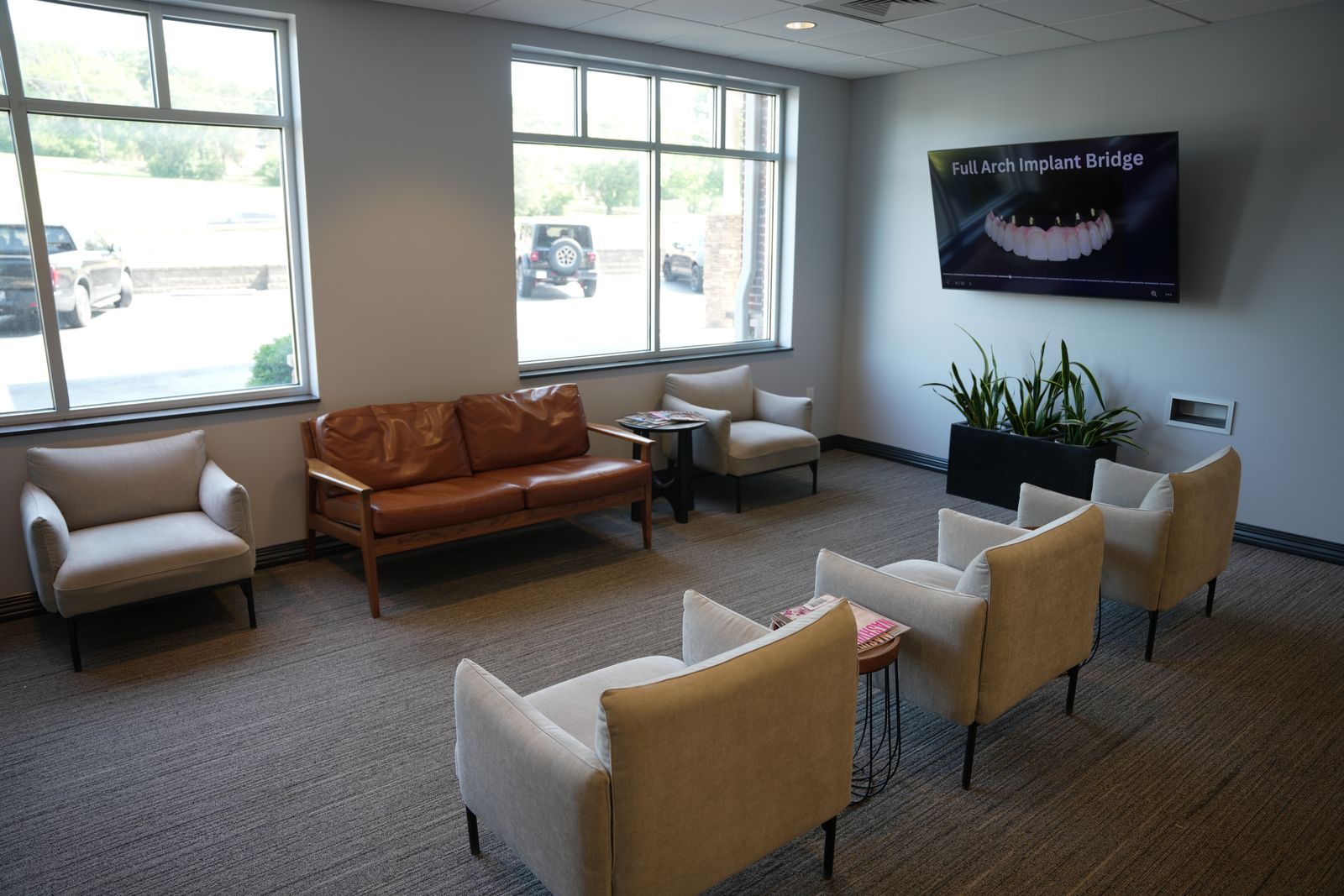 waiting area dentist office