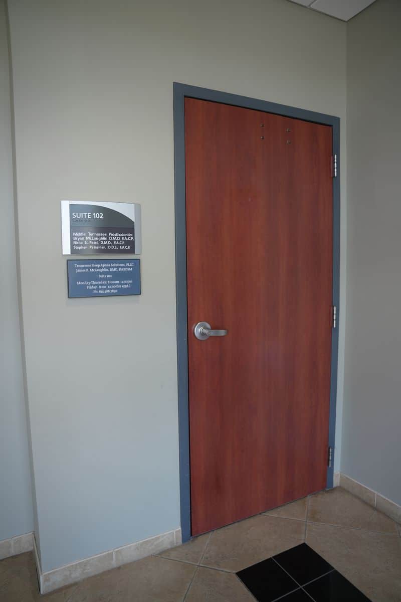 sign for office dentist office