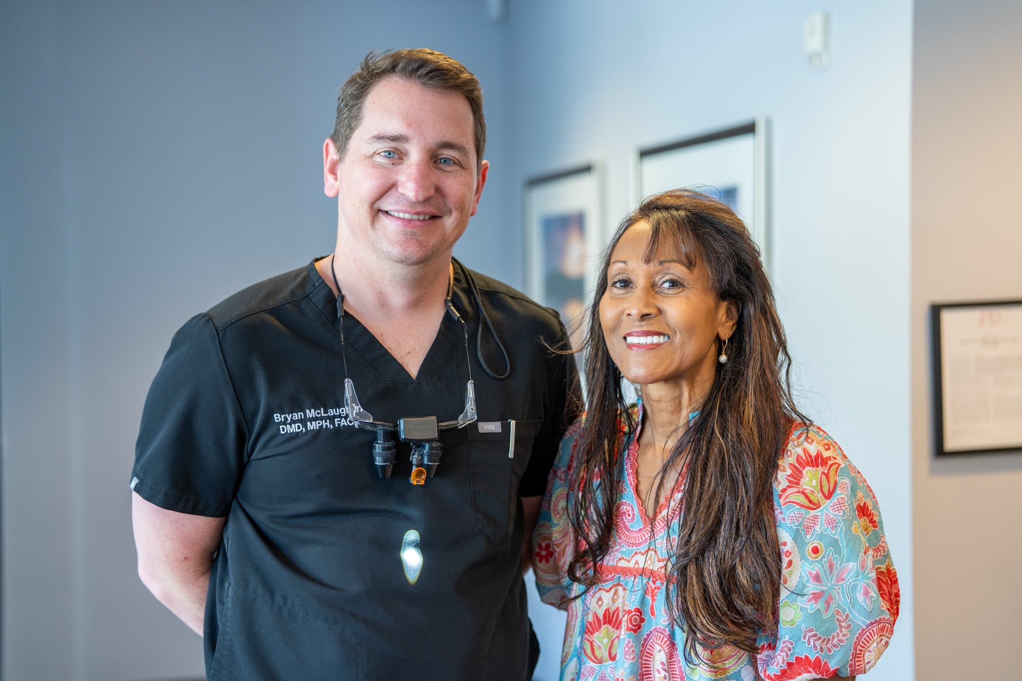 dr with patient